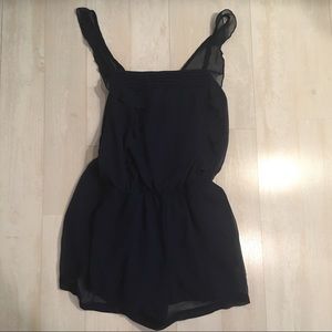 Princess Vera Wang navy blue romper